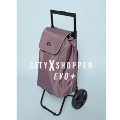 Epic City Shopper Evolution+ 40/46 Liter Grålila